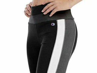 Champion Women's Authentic Double Dry Ankle Leggings Black Size Extra Small