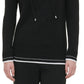 Calvin Klein Women's Lace-Up Sweater Black Size Small