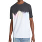 Guess Men's Oversized Ombre T-Shirt White Size Small