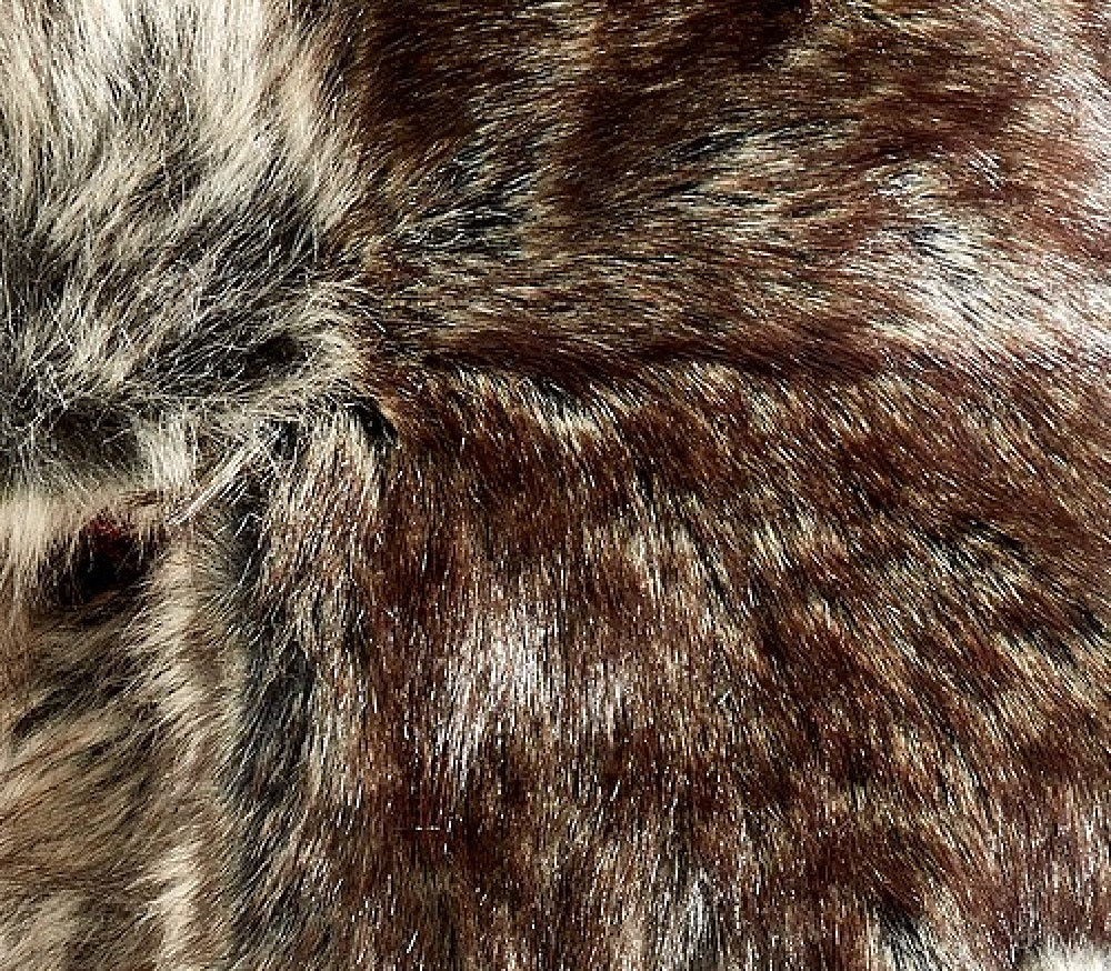 Woorlich Men's  Faux-Fur Trapper Hat Brown Size Large