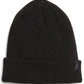Steve Madden Men's Ribbed Beanie Black One Size