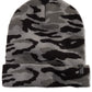 Steve Madden Men's Camo Beanie Gray One Size