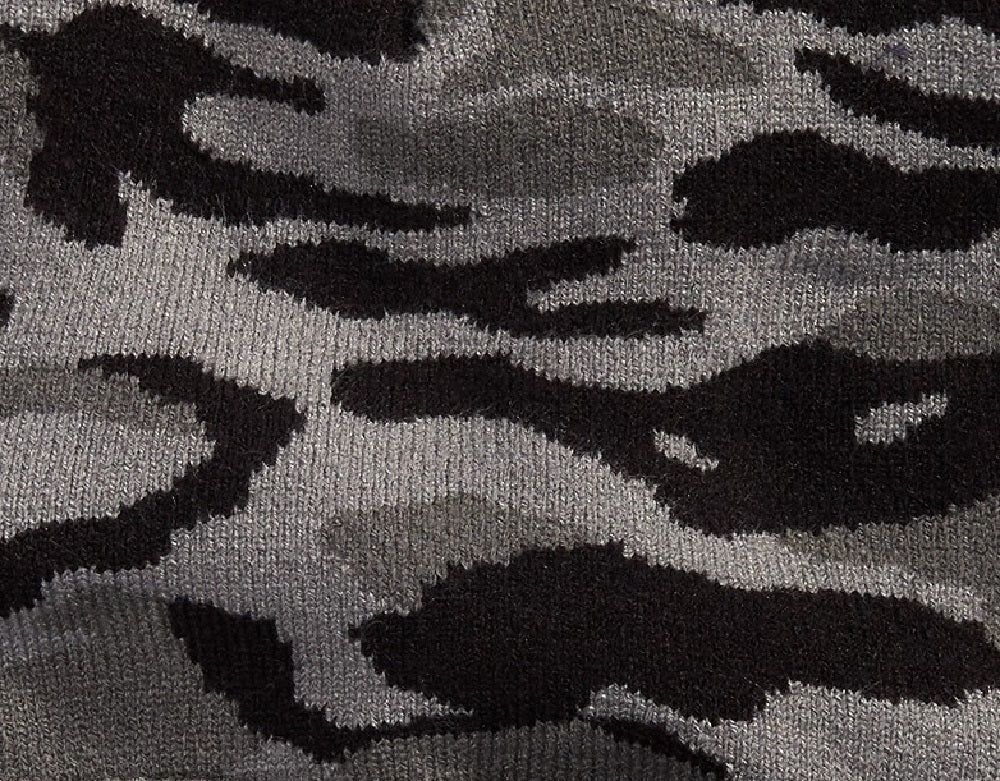 Steve Madden Men's Camo Beanie Gray One Size