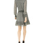 Michael Kors Women's Floral-Print Faux-Wrap Dress Green Size Medium