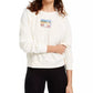 Freeze 24-7 Junior's Mtv Fuzzy Top Beige Size Medium