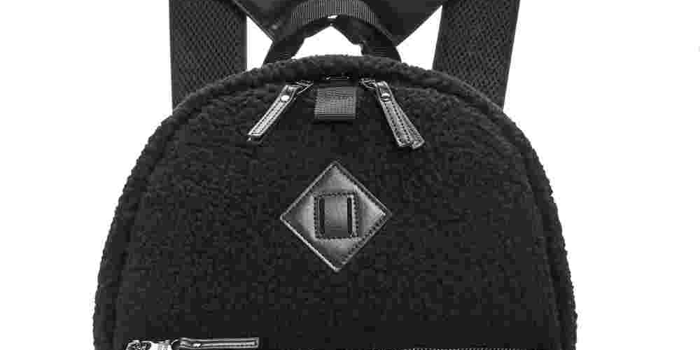 Steve Madden Men's Sherpa Backpack Black Size Regular
