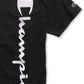 Champion Men's Cotton Pajama T-Shirt Black Size Large