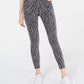 Tinseltown Juniors' Zebra-Print Skinny Jeans Gray Size 11