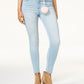 Tinseltown Juniors' High Rise Skinny Jeans Brightblue Size 9