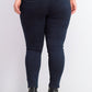 Tinseltown Juniors' High Rise Skinny Jeans Bright Blue Size 13