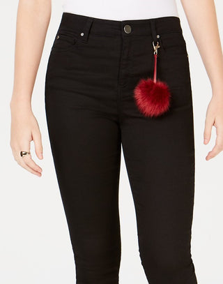 Tinseltown Juniors' High Rise Skinny Jeans Black Size 11