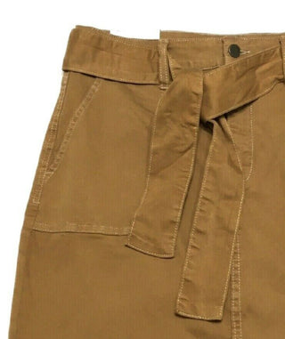 Tinseltown Juniors' Self Belt Mini Skirt Mustard Size 5