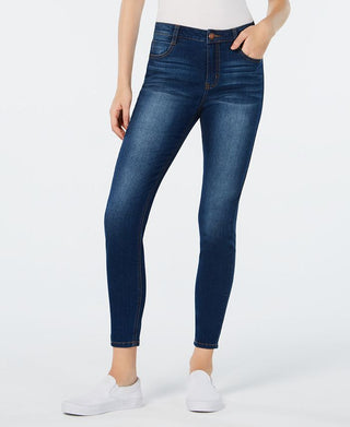 Tinseltown Women's High Rise Skinny Jeans Blue Size 1