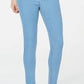 Tinseltown Juniors' High-Rise Raw-Hem Skinny Jeans Bright Blue Size 5