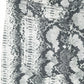 Tinseltown Juniors' Snake-Embossed Denim Mini Skirt Black Size 15