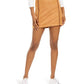 Love, Fire Juniors' Faux-Suede Zipper Mini Skirt Brown Size Small