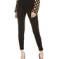 Love Fire Juniors' Pull-On Faux-Leather-Stripe Skinny Pants Black Size X-Small