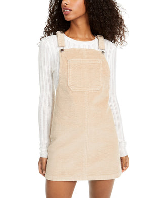 Tinseltown Juniors' Corduroy Skirtalls Pink Size Medium