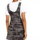 Tinseltown Juniors' Knotted Skirtall Black Size Large