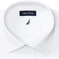 Nautica Men's Classic-Fit Comfort Stretch Dress Shirt White Size 15x32-33