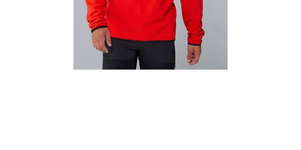 The North Face Men's Tka Glacier Quarter Zip Fleece Pullover Red Size Small
