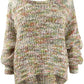 Free People Women's Highland V-Neck Sweater White Size Medium