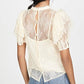 Free People Women's Secret Admirer Blouse White Size Large