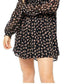 Free People Women's Maria Smocked Floral Mini Dress Dark Blue Size Medium