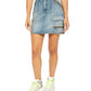 Free People Women's Avenue Mini Jean Skirt Icon Wash Size 28
