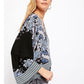 Free People Women's Mix N Match Blouse Black Size Small