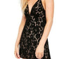 Free People Women's Dangerous Love Lace Minidress Black Size 10