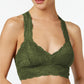 Free People Women's Galloon Racerback Bralette Green Size Extra Small