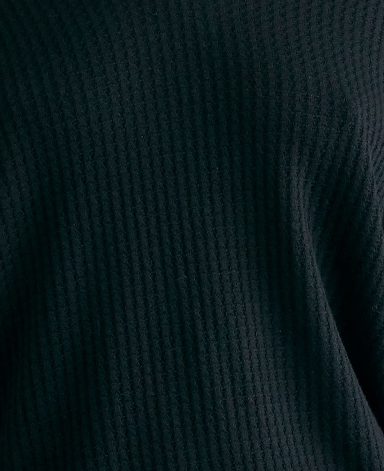 Free People Women's Santa Clara Thermal Top Black Size Medium