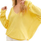 Free People Women's Santa Clara Thermal Top Yellow Size X-Small