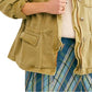 Free People Women's Seize The Day Jacket  Green Size Extra Small