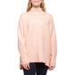 Free People Women's Afterglow Tunic Sweater Pink Size Large