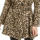Madden Girl Juniors' Drama Skirted Coat Brown Size Extra Large