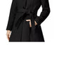 Madden Girl Juniors' Belted Skirted Coat Black Size Small
