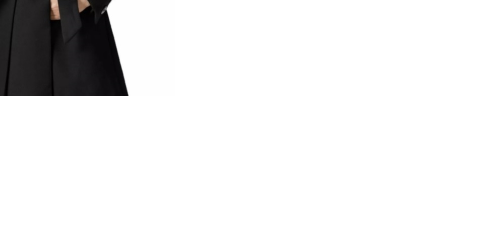 Madden Girl Juniors' Belted Skirted Coat Black Size Small