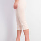 Alfani Wome's Petite Tummy-Control Pull-On Capri Pants Pink Size 6 P