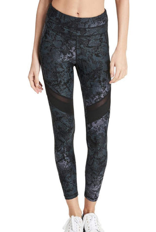 Calvin Klein Women's Performance Printed High-Waist Leggings Med Pink Size Extra Small