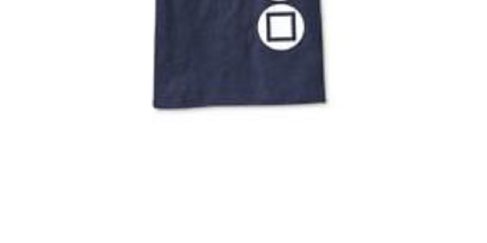 Ripple Junction Men's Playstation Buttons Graphic T-Shirt Navy Size Medium
