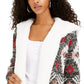 Crave Frame Juniors' Sherpa Trim Cardigan Gray Size Small