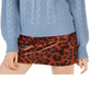 Crave Fame Juniors' Turtleneck Cable Knit Sweater Purple Size X-Large