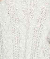 Crave Fame Juniors' Women's Turtleneck Cable Knit Sweater Silver Size X-Small