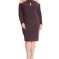 Rachel Rachel Roy Women's Trendy Plus Size Sparkle-Knit Halter Dress Purple Size 14