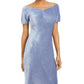 Ultra Flirt Juniors' Corduroy Ruched Bodycon Dress Blue Size Extra Small