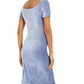 Ultra Flirt Juniors' Corduroy Ruched Bodycon Dress Blue Size Extra Small