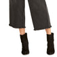 Rachel Roy Women's Cropped Paperbag Pants Black Size 14