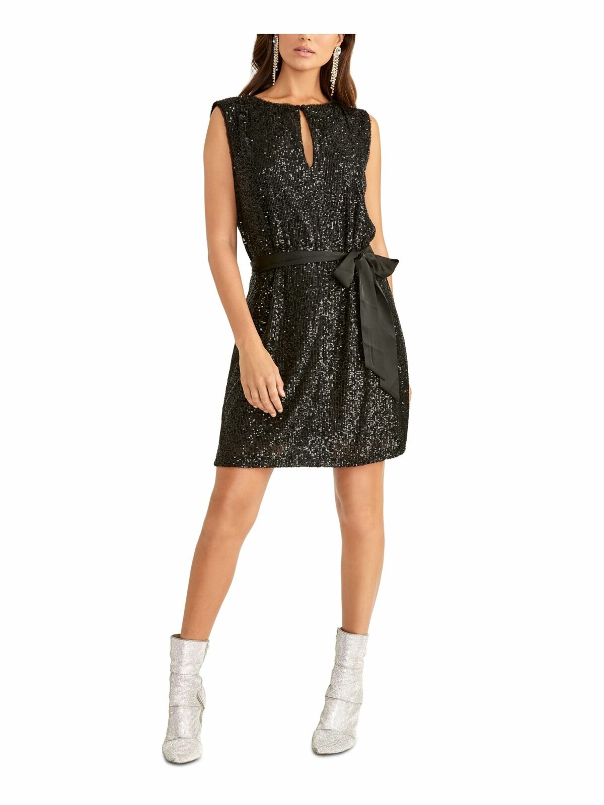 Rachel Rachel Roy Women's Sequin Dress Black Size XExtra Large